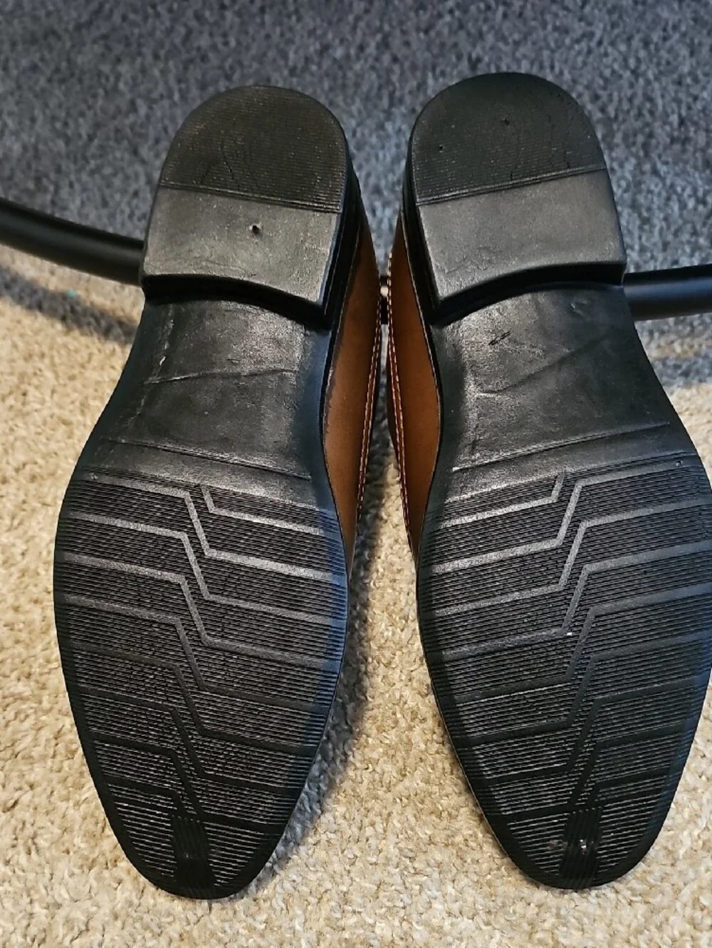 Deer Stags Dark Brown Slip-On Loafers